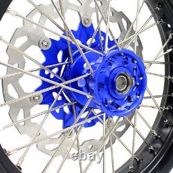 KKE 3.5/4.25 Complete Cush Drive Supermoto Wheels Set For Suzuki DRZ400SM 310MM