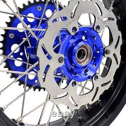 KKE 3.5/4.25 Cush Drive Supermoto Wheels Rims Set For Suzuki DRZ400SM 2005-2023