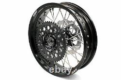 KKE 3.5/4.25 Supermoto Dirtbike Wheels Rims Set For Suzuki DRZ400SM 2005-2022