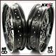 Kke 3.5/4.25 Supermoto Wheels Set For Suzuki Drz400s 00-19 Drz400sm 05-19 Drz400