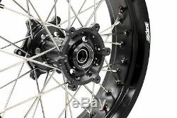 KKE 3.5/4.25 Supermoto Wheels Set For SUZUKI DRZ400S 00-19 DRZ400SM 05-19 DRZ400