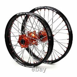KTM 85 SX SX85 Big Wheel 2012 2013 2014 2015 2016 Wheels Set Orange 16 19 Rims