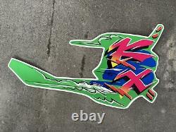 Kawasaki 1993 KX80 Full (Small Wheel) Decal Set / Including Backgrounds