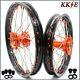 Kke 17/14 Small Kid's Wheels Rims Set Fit Ktm 85 Sx 2003-18 Mini Bike Orange Nip