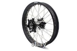 Kke 21/18 Enduro Wheels Rim Set Fit Suzuki Drz400 Drz400s Drz400e Drz400sm Black
