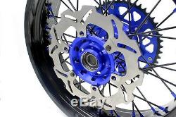 Kke 3.5/4.25 Supermoto Wheels Set For Suzuki Drz400sm 2005-2018 Front 310mm Disc