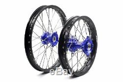Kke Wheels 1.417 & 1.614 Fit Ktm85 Sx Small Wheels Rim Set 2003-2018 Blue Hub