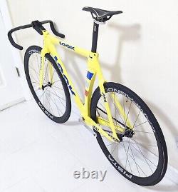 LOOK KG 396 Piste Track Bike Small with New Campagnolo Record Pista Track Wheels