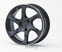 Lorinser Light alloy wheel set Speedy Black 7,0x17 + 8,5x17 Smart Roadster
