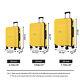 Luggage 3 Piece Set Suitcase Spinner Hardshell Lightweight Tsa Lock Expandable
