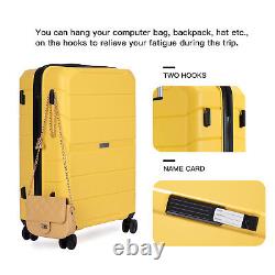 Luggage 3 Piece Set Suitcase Spinner Hardshell Lightweight TSA Lock Expandable