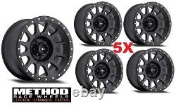 Method Nv Black Wheels Rims 315 70 17 Bfgoodrich At Tires Package 5 Five Set 35