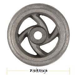 Mining Ore Car Small Track Mine Cart Wheel Cast Iron 7 1/4 Dia Fit for LG 4Pack
