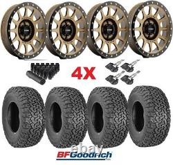 Mr305 Nv Fit Trd Bronze Method Wheels Rims Tires 265 70 17 Bfgoodrich Ko2 Set