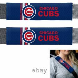 NEW 11PC MLB Chicago Cubs Car Truck Floor Mats Seat Covers Steering Wheel Cover