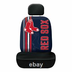 NEW MLB Boston Red Sox Car Truck Floor Mats Seat Covers & Steering Wheel Cover