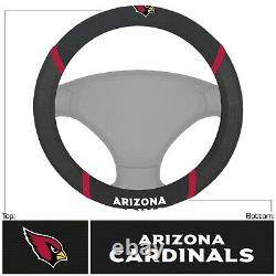 NEW NFL Arizona Cardinal Car Truck Floor Mats Seat Covers & Steering Wheel Cover