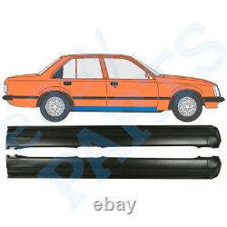 Opel Rekord E 1977-1986 Voll Schweller Reparaturblech / Paar