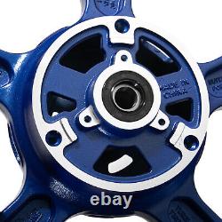 R3 15-22 Gloss Blue 2.75''/4'' Front Rear Wheel Rim set for Yamaha MT-03 20-22