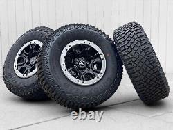 SET OF 5 Beadlock 2022 Ford Bronco OEM Wheels 6x5.5 rims M/T Tires