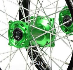 SM PRO Motocross wheel set for KAWASAKI bike KX 125/250 and KXF 250/450 new