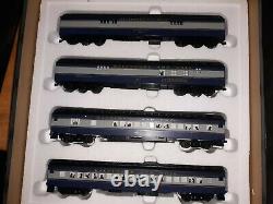 S SCALE B&O Heavyweight Passenger Set with Pacific steam engine. SCALE WHEELS