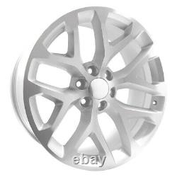 Set 4 Performance Replicas PR177 20x9 6x5.5 Silver Machined Wheels 20 24mm Rims