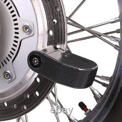 Set SM2 Wheel Chock ConStands Easy Plus + Alarm Brake Disc Lock black
