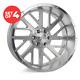 (set Of 4) Axe Ax2.1 Wheels 26x14 6x135-6x139.7 -76 Mm Silver Rims 26'' Inch