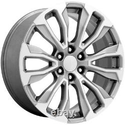 (Set of 4) Performance Replicas PR211 AT4 26x10 6x5.5 +31mm Silver Wheels Rims