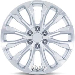 (Set of 4) Performance Replicas PR211 AT4 26x10 6x5.5 +31mm Silver Wheels Rims