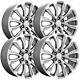 (set Of 4) Replica 211s At4 26x10 6x5.5 +31mm Silver Wheels Rims 26 Inch