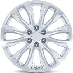 (Set of 4) Replica 211S AT4 26x10 6x5.5 +31mm Silver Wheels Rims 26 Inch