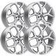 (set Of 4) Xcess X05 20x8.5 5x100 +35mm Silver Wheels Rims 20 Inch