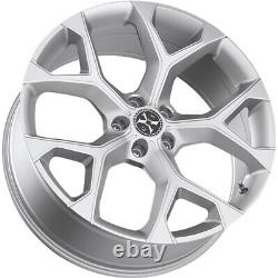 (Set of 4) Xcess X05 20x8.5 5x100 +35mm Silver Wheels Rims 20 Inch