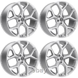 (Set of 4) Xcess X05 24x9 5x120 +35mm Silver Wheels Rims 24 Inch