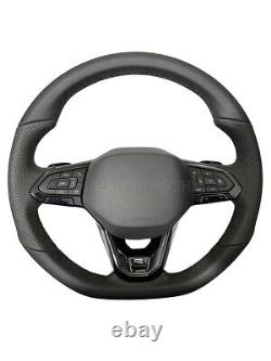 Shift Paddle Leather Multifunctional Steering Wheel For Volkswagen Jetta Golf