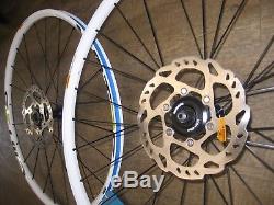Shimano Wh-mt35 27.5 Cx/am Wheel Set + Sm-rt68 Rotors 6 Bolt #18f222