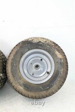 Simplicity Regent 38 Rear Wheels Rims Set Tires 1693080 Lawn Mower Tractor