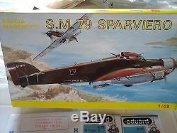Sm79 Savoia Marchetti 1/48 Smer Model+decals+2photoetched+resin Wheel Set