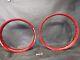 Sm Pro Platinum 19 X 2.15 Rear And 21 Front Red Rims Brand New Sm030