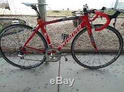 Specialized tarmac pro dura ace ultegra 10 speed 52cm. Wheelset Not Included