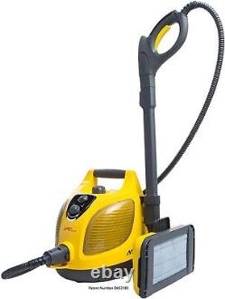 Vapamore MR-100 Primo Retractable Cord & Chemical Free Steam Cleaner Yellow