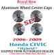 1 Set Genuine Oem Honda Civic Hybrid / Hf Alloy Wheel Center Cap 2006-2014