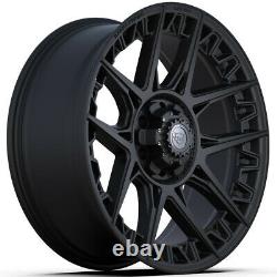 20 4play 4ps50 Roues Et 275/60r20 Nitto Terra Grappler Set Pour Chevy Gmc Ford