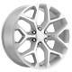 22x9 Roues De Machine En Argent Strada Replica R176 Flocon De Neige 6x5.5/6x139.7 31 Ensemble O