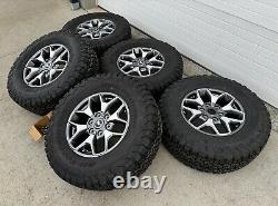 5 roues Ford Bronco Badlands avec pneus BFG KO2, ensemble de pneus OEM d'usine avec écrous de roue Ranger et TPMS