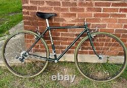 Cadre Schwinn Voyageur Roues Campagnolo Sim Works Crust Gravel King Columbus