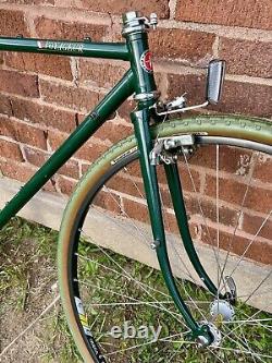 Cadre Schwinn Voyageur Roues Campagnolo Sim Works Crust Gravel King Columbus