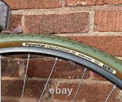 Cadre Schwinn Voyageur Roues Campagnolo Sim Works Crust Gravel King Columbus